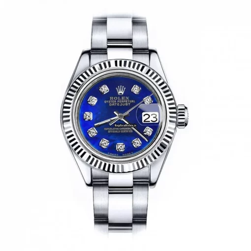 Pleasing Replica Rolex Lady-datejust 69173 Automatic Movement 31mm Steel Case Womens Watch