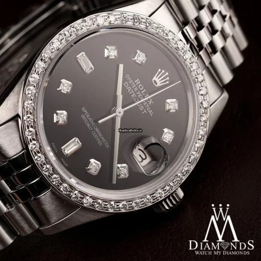 Affordable Fake Rolex Datejust 16030 Automatic Movement 36mm Steel Case Mens/unisex Watch - Image 6