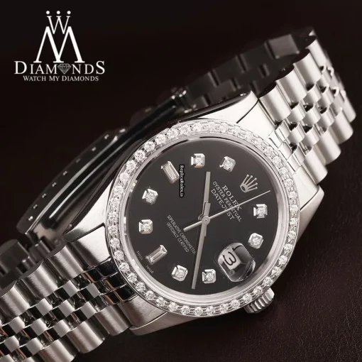 Affordable Fake Rolex Datejust 16030 Automatic Movement 36mm Steel Case Mens/unisex Watch - Image 7
