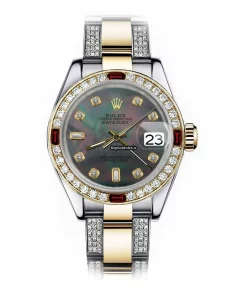 Epic Replicas Rolex Lady-datejust 68273 Automatic Movement 31mm Gold/steel Case Womens Watch