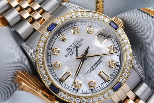 Quality Replica Rolex Lady-datejust 68273 Automatic Movement 31mm Gold/steel Case Womens Watch