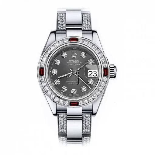 Pleasing Replica Rolex Lady-datejust 68274 Automatic Movement 31mm Steel Case Womens Watch