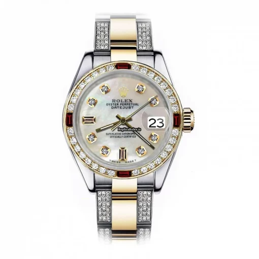 Excellent Fake Rolex Datejust 16013 Automatic Movement 36mm Gold/steel Case Mens/unisex Watch