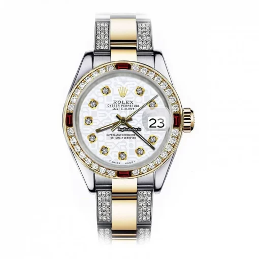 Fabulous Replica Rolex Datejust 16013 Automatic Movement 36mm Gold/steel Case Mens/unisex Watch
