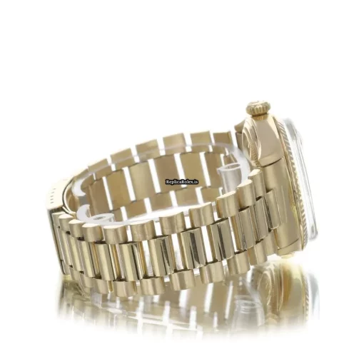 Great Replicas Rolex Day-date 36 1803 Caliber 1556 Automatic Movement 36mm Yellow Gold Case Mens/unisex Watch - Image 13