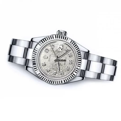 Superb Replica Rolex Lady-datejust 69173 Automatic Movement 31mm Steel Case Womens Watch - Image 2