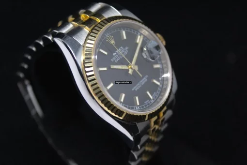 Offering Replicas Rolex Datejust 116233 Caliber 3135 Automatic Movement 36mm Gold/steel Case Mens/unisex Watch - Image 4