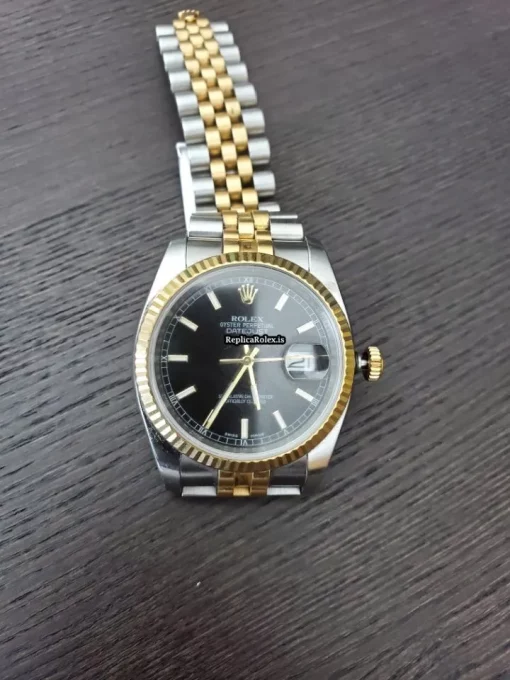 Offering Replicas Rolex Datejust 116233 Caliber 3135 Automatic Movement 36mm Gold/steel Case Mens/unisex Watch - Image 7