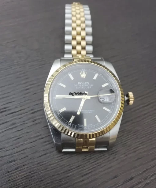 Offering Replicas Rolex Datejust 116233 Caliber 3135 Automatic Movement 36mm Gold/steel Case Mens/unisex Watch - Image 8