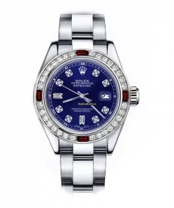 Great Replica Rolex Oyster Perpetual Lady Date 69160 Automatic Movement 26mm Steel Case Womens Watch