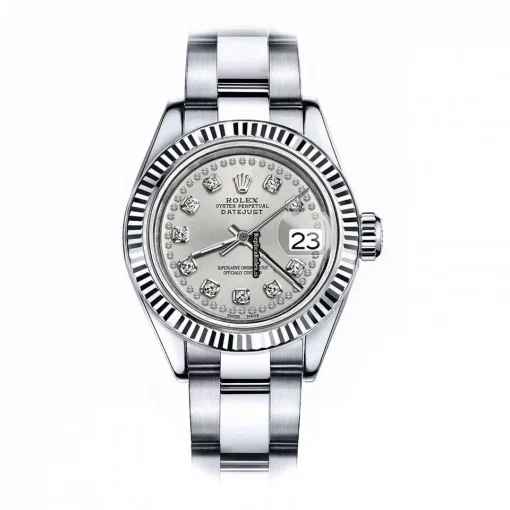Beautiful Fake Rolex Lady-datejust 69173 Automatic Movement 31mm Steel Case Womens Watch