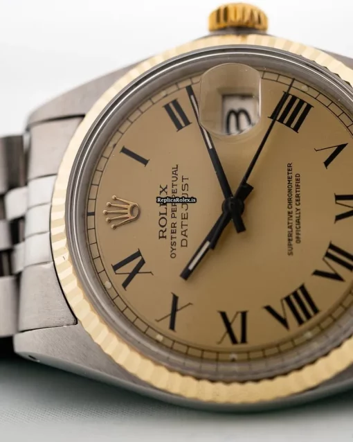 Fine Replica Rolex Datejust Caliber 1570 Automatic Movement 36x44mm Steel Case Mens/unisex Watch - Image 2