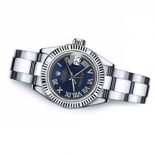 Luxury Fake Rolex Lady-datejust 69173 Automatic Movement 31mm Steel Case Womens Watch - Image 2