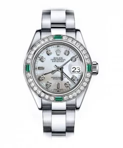 Distinctive Replica Rolex Oyster Perpetual Lady Date 69160 Automatic Movement 26mm Steel Case Womens Watch