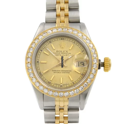 Special Fakes Rolex Datejust Caliber 2135 Automatic Movement 26mm Steel Case Womens Watch - Image 2
