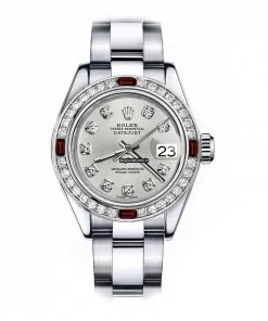 Superior Replica Rolex Oyster Perpetual Lady Date 69160 Automatic Movement 26mm Steel Case Womens Watch