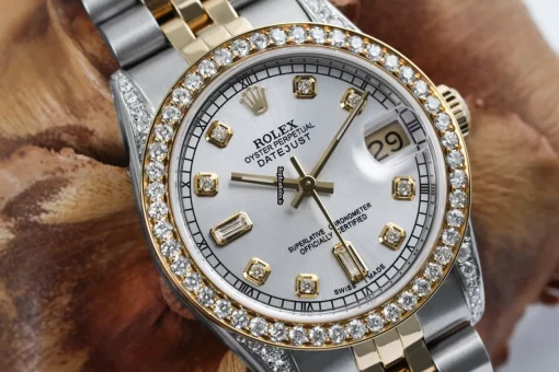 Quality Knockoff Rolex Lady-datejust 68273 Automatic Movement 31mm Gold/steel Case Womens Watch