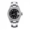 Exquisite Clone Rolex Oyster Perpetual Lady Date 69160 Automatic Movement 26mm Steel Case Womens Watch