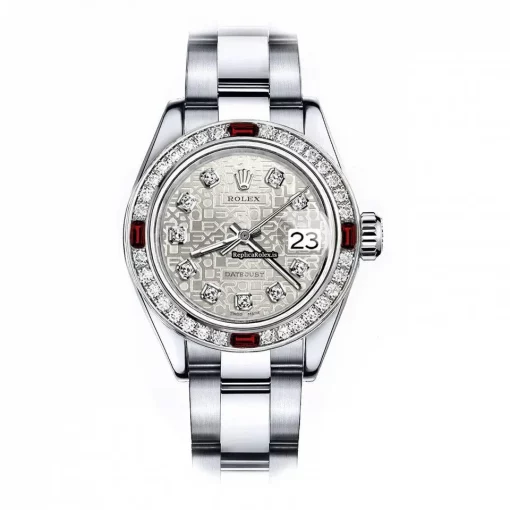 Nice Replica Rolex Lady-datejust 68273 Automatic Movement 31mm Steel Case Womens Watch