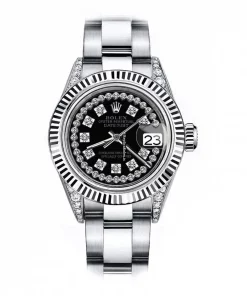 Marvellous Replica Rolex Oyster Perpetual Lady Date 69160 Automatic Movement 26mm Steel Case Womens Watch