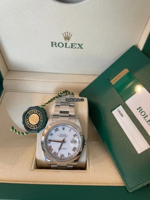 Quality Replica Rolex Datejust 126300-0015 Caliber 3235 Automatic Movement 41mm Steel Case Mens/unisex Watch - Image 2