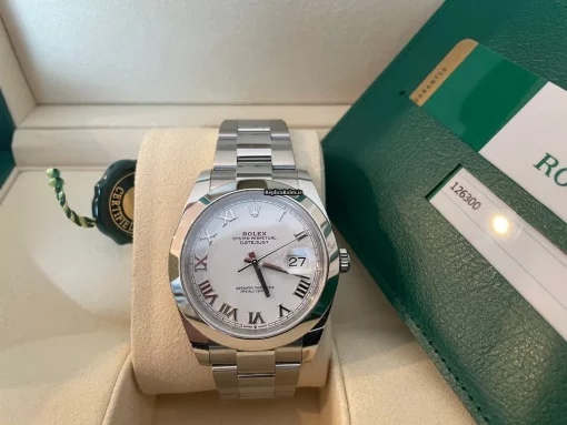 Quality Replica Rolex Datejust 126300-0015 Caliber 3235 Automatic Movement 41mm Steel Case Mens/unisex Watch - Image 4