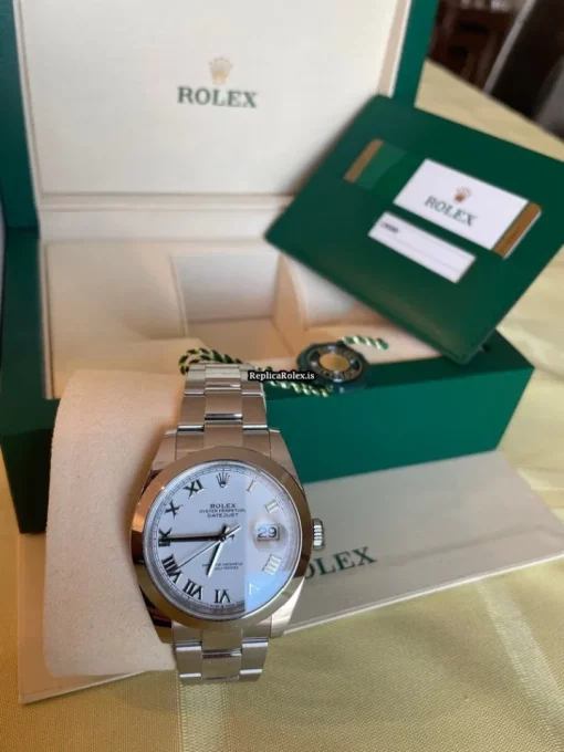 Quality Replica Rolex Datejust 126300-0015 Caliber 3235 Automatic Movement 41mm Steel Case Mens/unisex Watch - Image 5