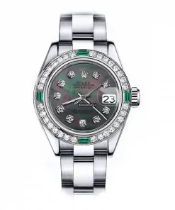 Offering Replica Rolex Oyster Perpetual Lady Date 69160 Automatic Movement 26mm Steel Case Womens Watch