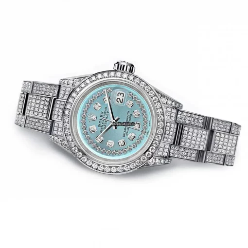 Unique Knockoff Rolex Lady-datejust 68274 Automatic Movement 31mm Steel Case Womens Watch - Image 2