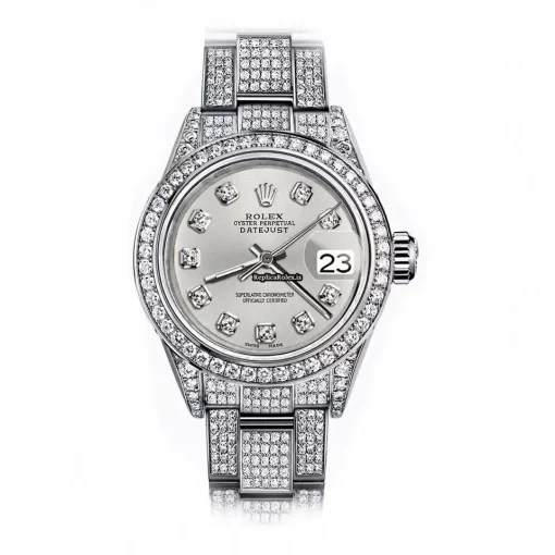 Good Imitation Rolex Lady-datejust 68274 Automatic Movement 31mm Steel Case Womens Watch