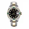 Beautiful Fake Rolex Lady-datejust 69173 Automatic Movement 26mm Gold/steel Case Womens Watch