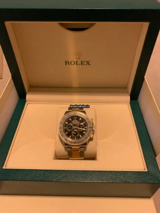 Best Fake Rolex Daytona 116503 Caliber 4130 Automatic Movement 40mm Gold/steel Case Mens/unisex Watch - Image 7