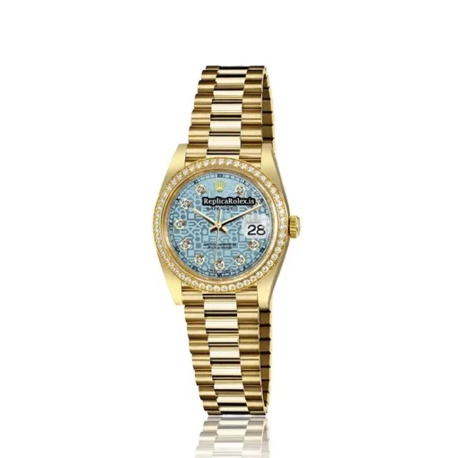 Cheap Replica Rolex Lady-datejust 6917 Automatic Movement Womens Watch - Image 2