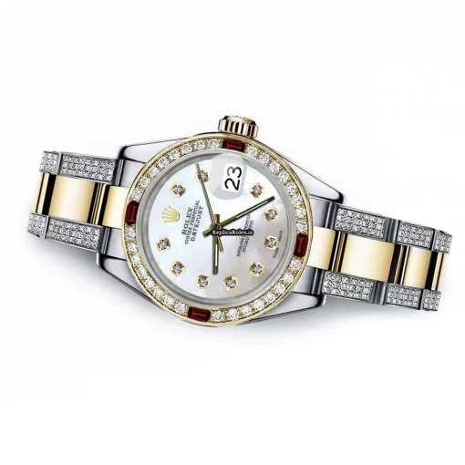 Mind-boggling Replicas Rolex Datejust 16013 Automatic Movement 36mm Gold/steel Case Mens/unisex Watch - Image 2