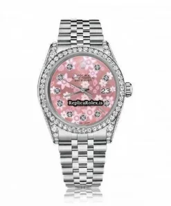Fine Replica Rolex Oyster Perpetual Lady Date 69160 Automatic Movement 26mm Steel Case Womens Watch
