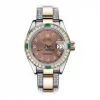 Mind-boggling Copy Rolex Lady-datejust 69173 Automatic Movement 26mm Gold/steel Case Womens Watch