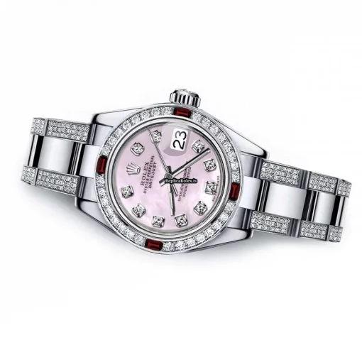Superb Replica Rolex Lady-datejust 68274 Automatic Movement 31mm Steel Case Womens Watch - Image 2