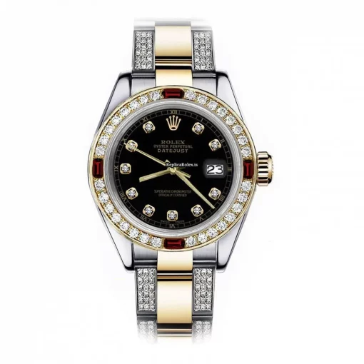 Exquisite Replica Rolex Datejust 16013 Automatic Movement 36mm Gold/steel Case Mens/unisex Watch