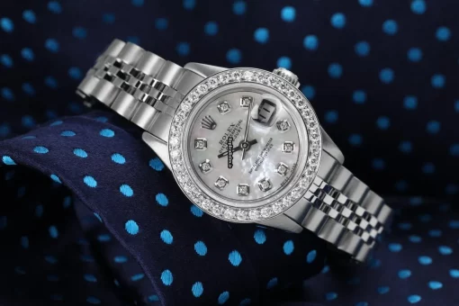 Wonderful Copy Rolex Lady-datejust 69173 Automatic Movement 26mm Steel Case Womens Watch - Image 2