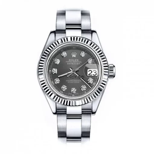 Neat Replica Rolex Lady-datejust 69173 Automatic Movement 31mm Steel Case Womens Watch
