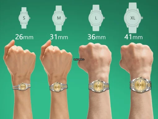 1:1 Clone Rolex Lady-datejust 68274 Automatic Movement 31mm Gold/steel Case Womens Watch - Image 7