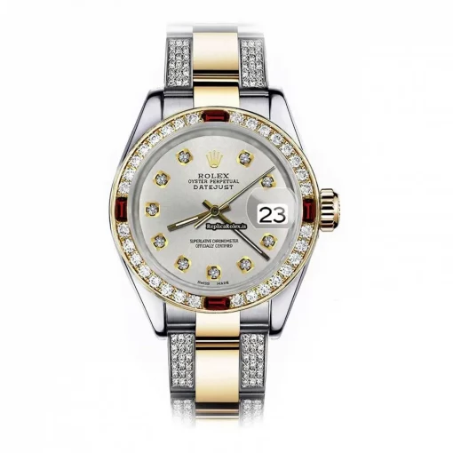 Attractive Replica Rolex Datejust 16013 Automatic Movement 36mm Gold/steel Case Mens/unisex Watch