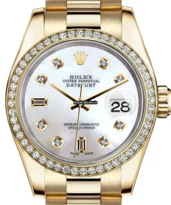 Special Imitation Rolex Lady-datejust 6917 Automatic Movement Womens Watch