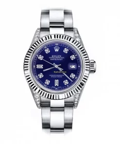 Quality Imitation Rolex Oyster Perpetual Lady Date 69160 Automatic Movement 26mm Steel Case Womens Watch