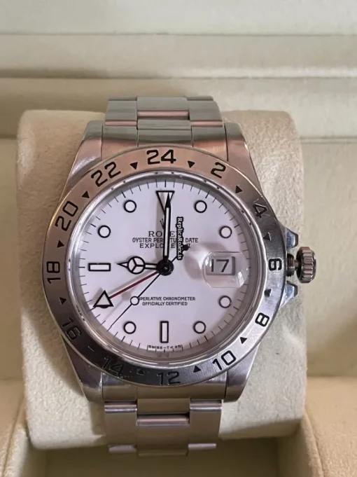 Epic Replica Rolex Explorer II 16570 Caliber 3185 Automatic Movement 40mm Steel Case Mens/unisex Watch - Image 11