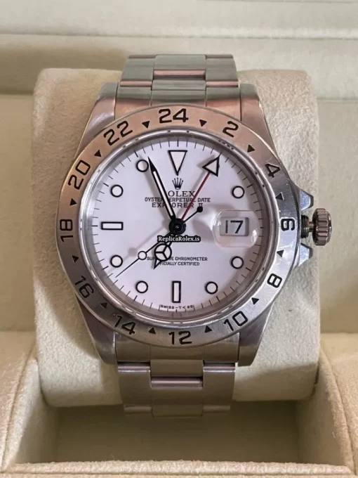 Epic Replica Rolex Explorer II 16570 Caliber 3185 Automatic Movement 40mm Steel Case Mens/unisex Watch - Image 12
