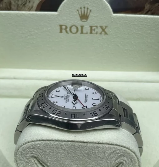 Epic Replica Rolex Explorer II 16570 Caliber 3185 Automatic Movement 40mm Steel Case Mens/unisex Watch - Image 5