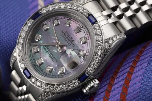 High-end Replica Rolex Lady-datejust 69174 Automatic Movement 26mm Steel Case Womens Watch - Image 2