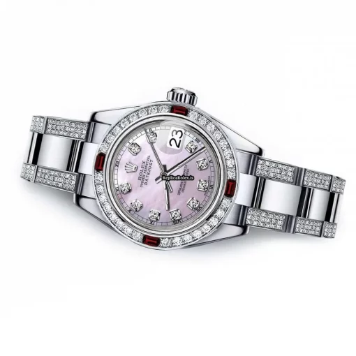 1:1 Replica Rolex Lady-datejust 68274 Automatic Movement 31mm Steel Case Womens Watch - Image 2