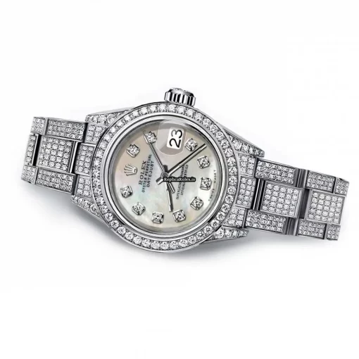 Incredible Copy Rolex Lady-datejust 68274 Automatic Movement 31mm Steel Case Womens Watch - Image 2